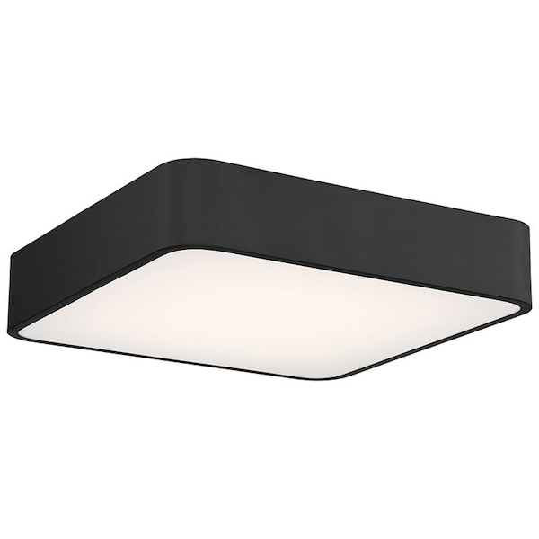 Access Lighting Granada, LED Flush Mount, Black Finish, Acrylic Lens Acrylic 49982LEDD-BL/ACR - main